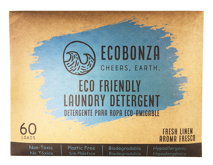 Ecobonza Eco-Sheets Laundry Detergent - 60 Loads